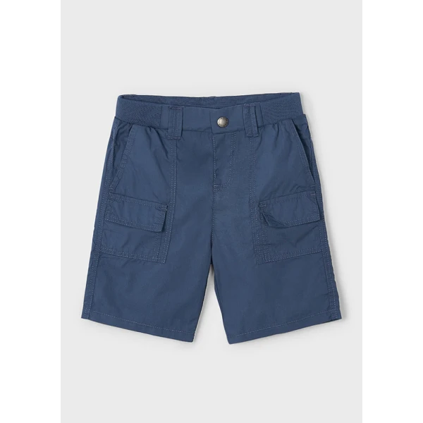 MAYORAL BERMUDA SHORTS MULTI POCKETS BLUE DARK