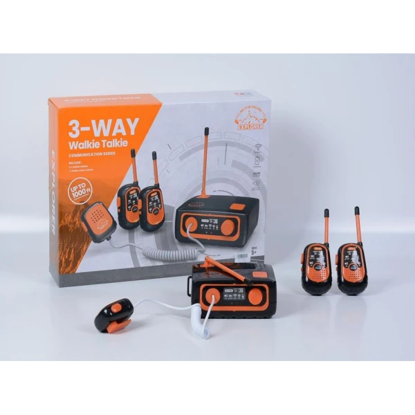 WALKIE-TALKIE SET WITH TRANSMITTER