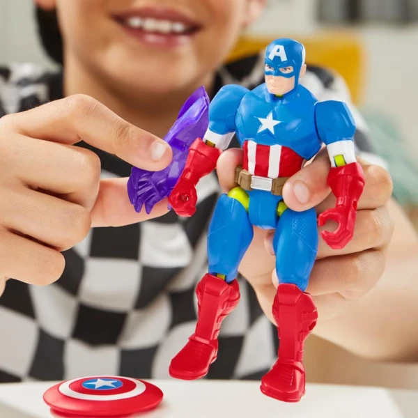AVENGERS MIXMASHERS BASIC FIGURE CAPTAIN AMERICA