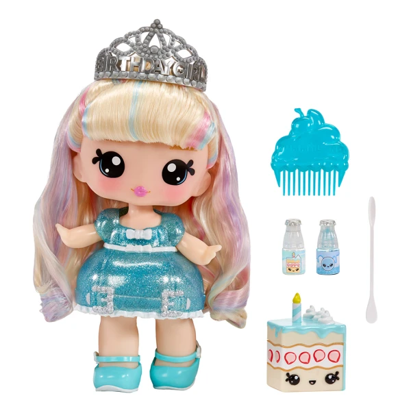 YUMMILAND LIPGLOSS ΜΕΓΑΛΗ ΚΟΥΚΛΑ & ΖΩΑΚΙ - CALLIE BIRTHDAY CAKE