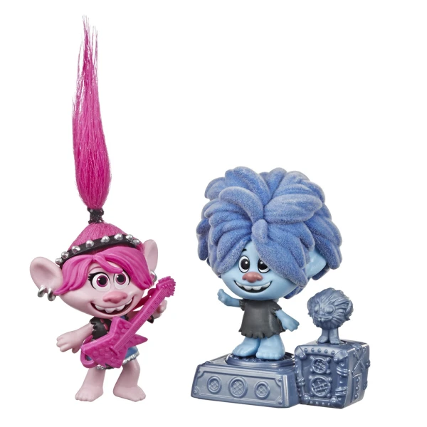 TROLLS BOBBLE HEAD FIGURES - 2 DESIGNS