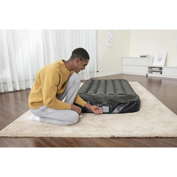 BESTWAY INFLATABLE AIRBED 188Χ99Χ30 cm BATTERY BUILT-IN PUMP