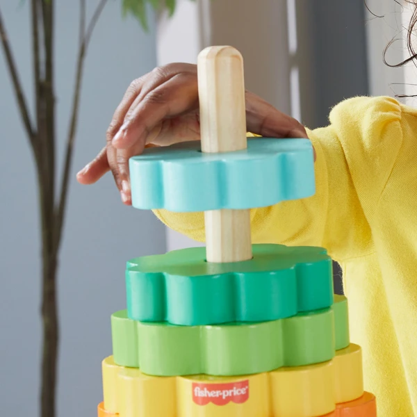 FISHER PRICE ΞΥΛΙΝΟ ΠΑΙΧΝΙΔΙ ΔΡΑΣΤΗΡΙΟΤΗΤΩΝ STACKER RING