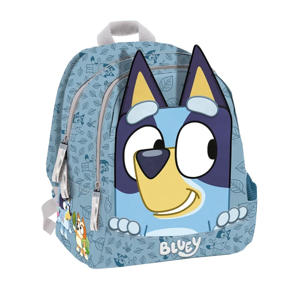 KINDERGARTEN BACKPACK PRESCHOOL FACE BLUEY