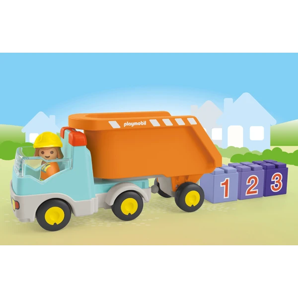 PLAYMOBIL JUNIOR DUMP TRUCK