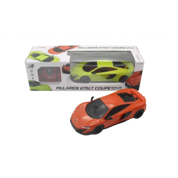 RW RC STREET CARS ΤΗΛΕΚΑΤΕΥΘΥΝΟΜΕΝΟ ΑΥΤΟΚΙΝΗΤΟ 1:18 MCLAREN 675LT COUPE - 2 ΧΡΩΜΑΤΑ