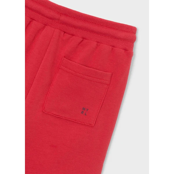 MAYORAL BERMUDA PANTS FLEECE BASIC RED 