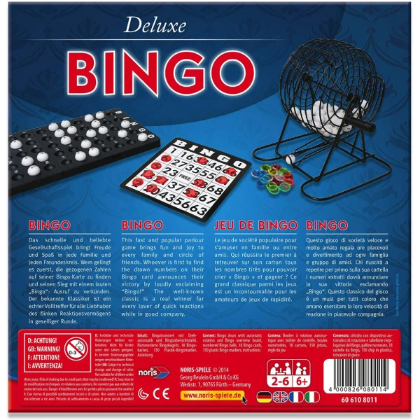 ΕΠΙΤΡΑΠΕΖΙΟ ΠΑΙΧΝΙΔΙ DELUXE BINGO 