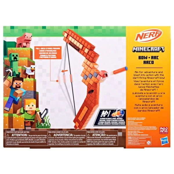 NERF N SERIES BLASTER MINECRAFT BOW
