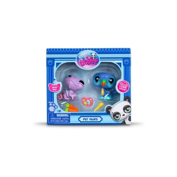 LITTLEST PETSHOP ΦΙΓΟΥΡΕΣ 2 τμχ. W1 - ARTSY PALS