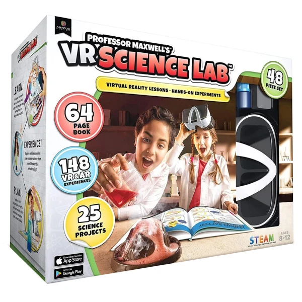 ABACUS BRANDS VR SCIENCE LAB ΕΠΙΣΤΗΜΟΝΙΚΟ ΣΕΤ ΕΙΚΟΝΙΚΗΣ ΠΡΑΓΜΑΤΙΚΟΤΗΤΑΣ ΤΟΥ ΚΑΘΗΓΗΤΗ MAXWELL