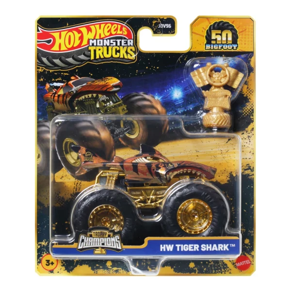 HOT WHEELS MONSTER TRUCKS ΟΧΗΜΑΤΑ BIGFOOT TROPHY CHAMPIONS