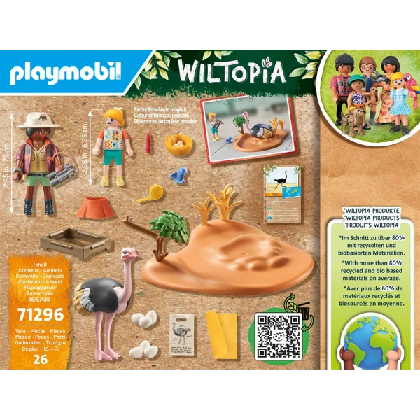 PLAYMOBIL WILTOPIA - OSTRICH KEEPERS