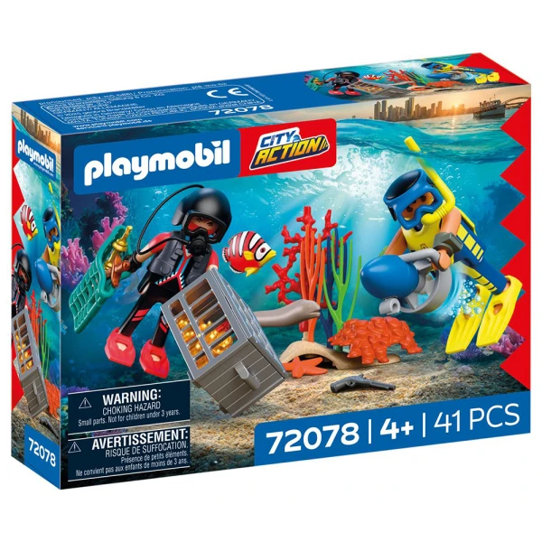 PLAYMOBIL ΥΠΟΒΡΥΧΙΑ ΕΠΙΧΕΙΡΗΣΗ ΑΣΤΥΝΟΜΙΑΣ