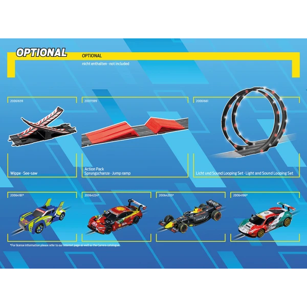 CARRERA GO!!! SET RACE WITH TWO CARS 1:43 SONIC THE HEDGEHOG 4.9m