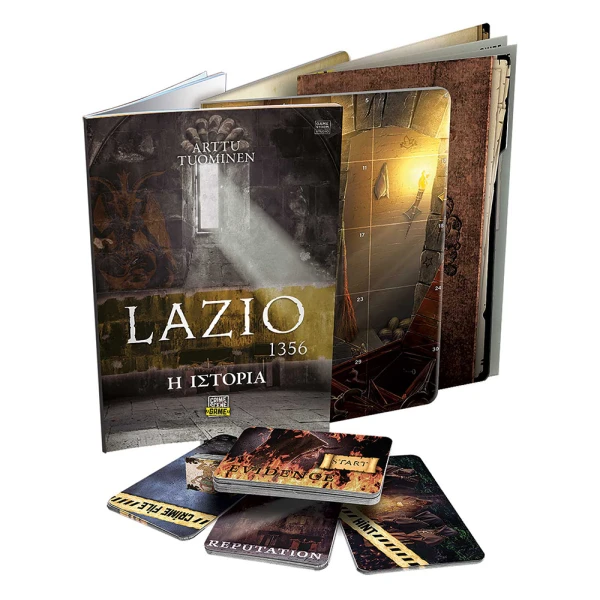 AS GAMES ΕΠΙΤΡΑΠΕΖΙΟ ΠΑΙΧΝΙΔΙ CRIME SCENE LAZIO 1356 ΓΙΑ ΗΛΙΚΙΕΣ 18+ ΧΡΟΝΩΝ ΚΑΙ 1+ ΠΑΙΚΤΕΣ