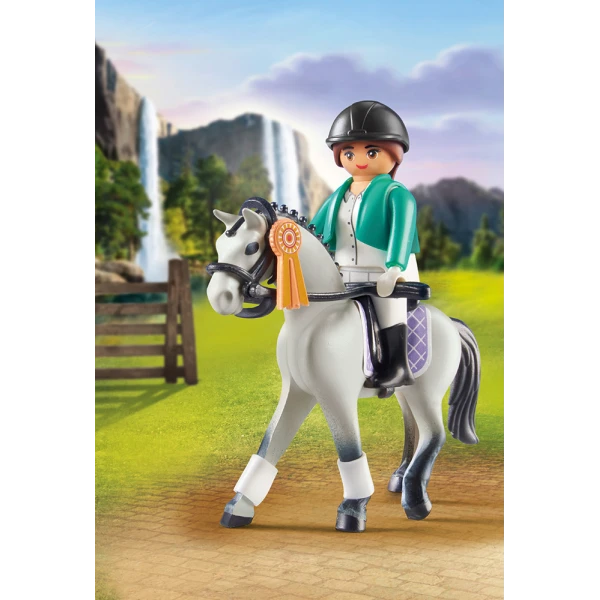 PLAYMOBIL HORSES OF WATERFALL TOURNAMENT RIDER