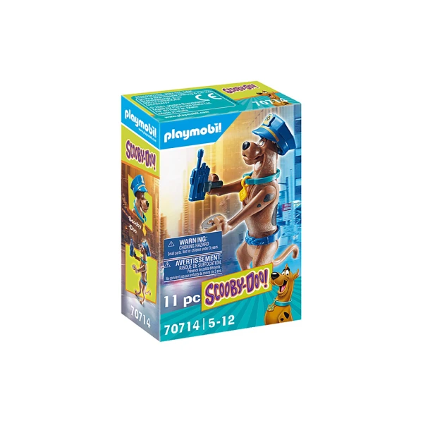 PLAYMOBIL SCOOBY-DOO COLLECTIBLE FIGURE SCOOBY POLICEMAN