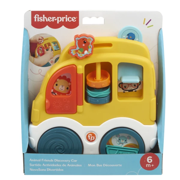 FISHER PRICE ANIMAL FRIENDS ΑΥΤΟΚΙΝΗΤΟ ΑΝΑΚΑΛΥΨΗΣ