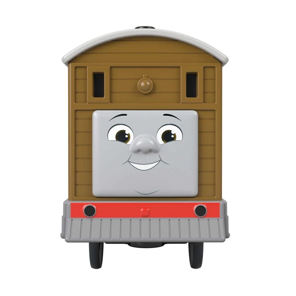 THOMAS THE TRAIN - MOTORIZED TRAIN WITH WAGON - TOBY