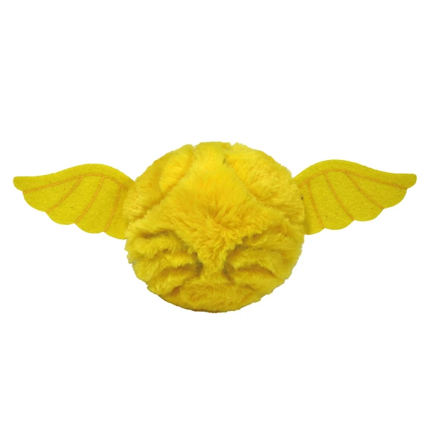 TY FLUFFY BALL BEANIE BOUNCERS HARRY POTTER GOLDEN SNITCH