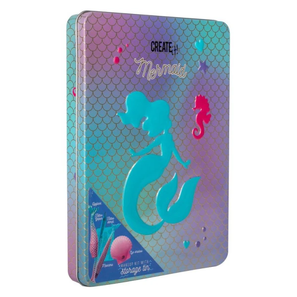 CREATE IT! MERMAID TIN MAKEUP KIT