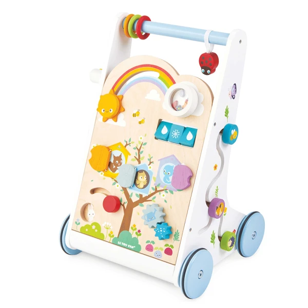 LE TOY VAN ΞΥΛΙΝΗ ΠΕΡΠΑΤΟΥΡΑ 12 ΔΡΑΣΤΗΡΙΟΤΗΤΩΝ 34Χ32Χ51 εκ.