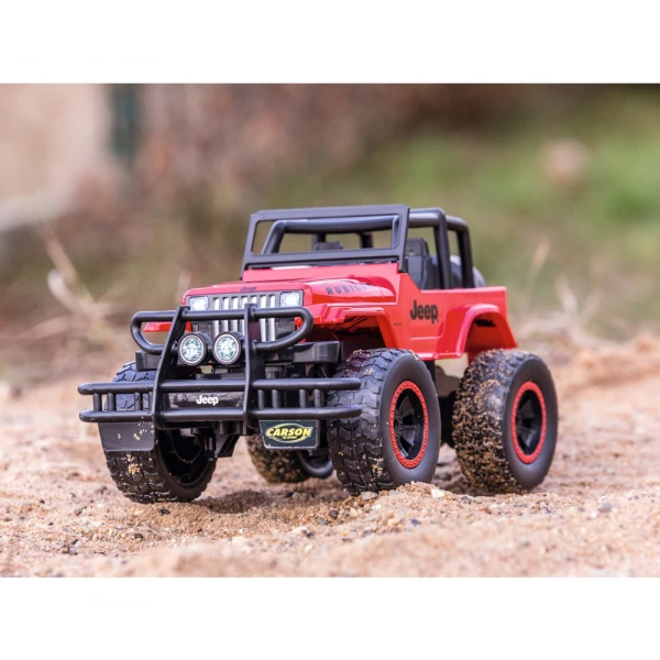 ΤΗΛΕΚΑΤΕΥΘΥΝΟΜΕΝΟ CARSON 1:12 JEEP WRANGLER 2.4G 100% RTR ΚΟΚΚΙΝΟ