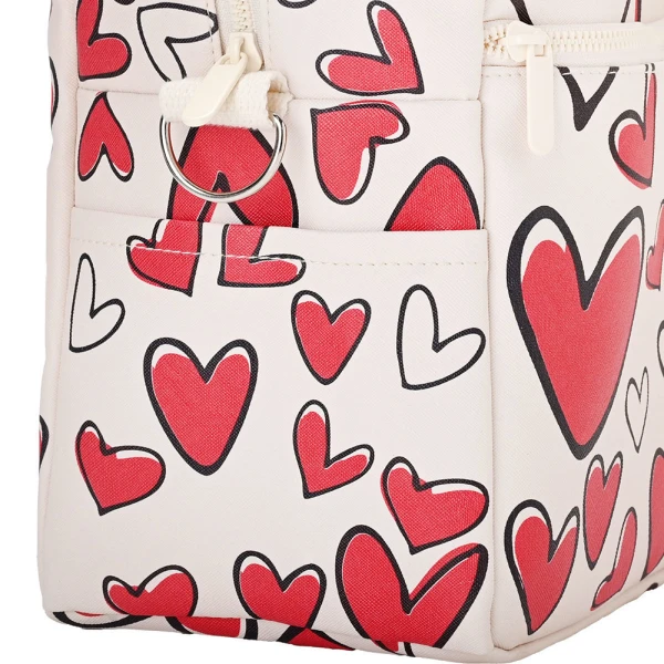 ESTIA HOME ART ΤΣΑΝΤΑ ΦΑΓΗΤΟΥ 7L - RED VALENTINE