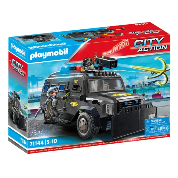 PLAYMOBIL CITY ACTION ΘΩΡΑΚΙΣΜΕΝΟ ΟΧΗΜΑ ΕΙΔΙΚΩΝ ΔΥΝΑΜΕΩΝ