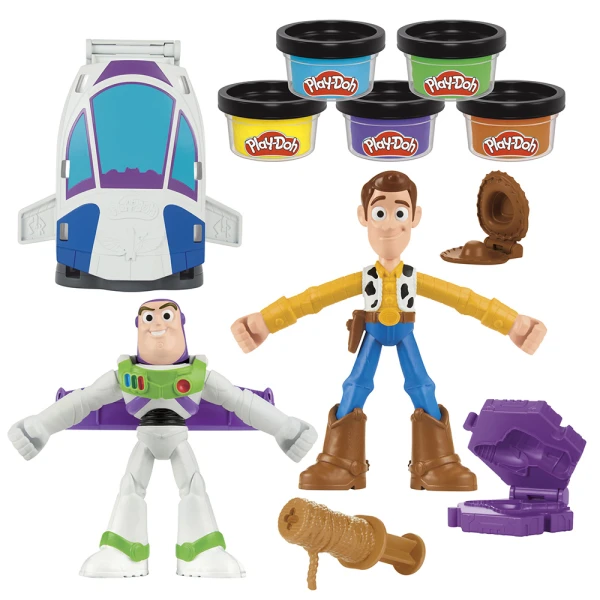 PLAY-DOH SET TOY STORY SPACE CREATIONS