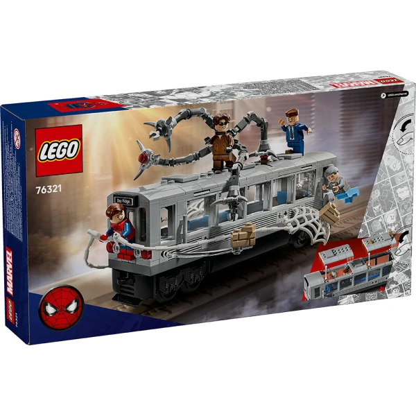 LEGO® MARVEL ΣΚΗΝΗ ΣΤΟ ΜΕΤΡΟ – ΣΠΑΙΝΤΕΡ-ΜΑΝ VS. ΝΤΟΚ ΟΚ