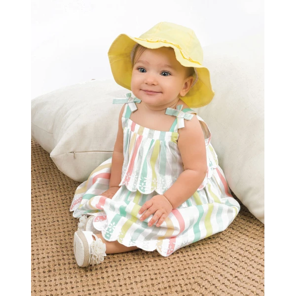 ENERGIERS BABY DRESS STRIPED