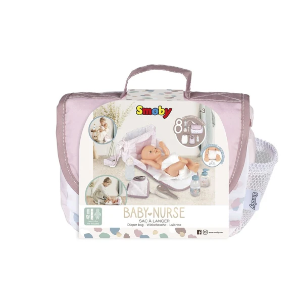 SMOBY BABY NURSE ΤΣΑΝΤΑ ΑΛΛΑΞΙΕΡΑ ΚΟΥΚΛΑΣ 
