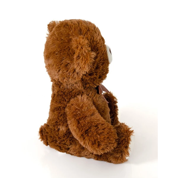 PLUSH SITTING BEAR 30 cm - 5 COLOURS
