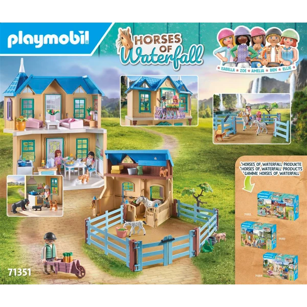 PLAYMOBIL HORSES OF THE WATERFALL ΜΕΓΑΛΟ ΡΑΝΤΣΟ