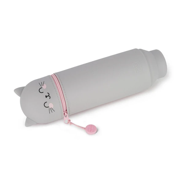LEGAMI 2 IN 1 SILICONE PENCIL CASE KAWAII KITTY