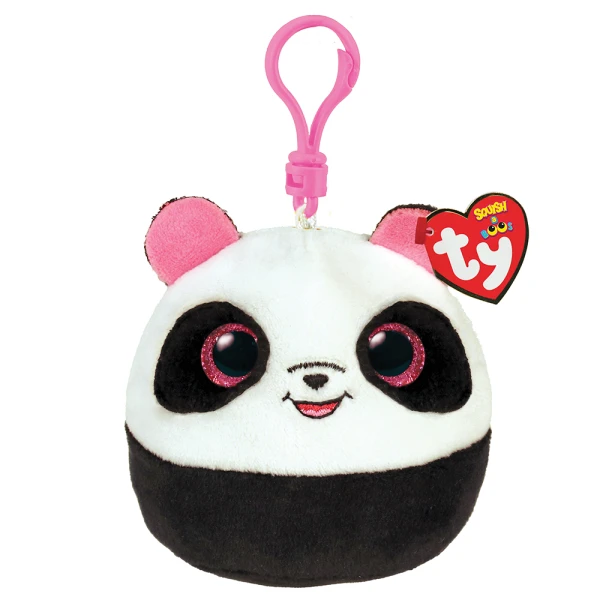 TY SQUISHY BEANIES CLIP BAMBOO PANDA
