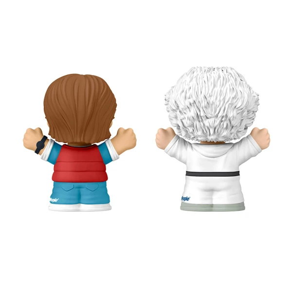 FISHER PRICE LITTLE PEOPLE SET WITH COLLECTIBLE FIGURES BACK TO THE FUTURE