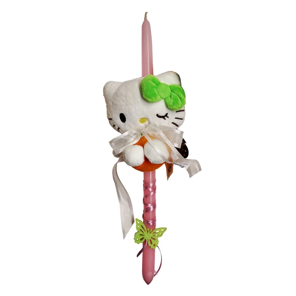 EASTER CANDLE - HELLO KITTY PLUSH 12 CM. SCENTED - 4 DESIGNS