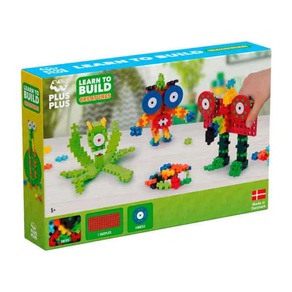 PLUS PLUS LEARN TO BUILD CREATURES 240 pcs.