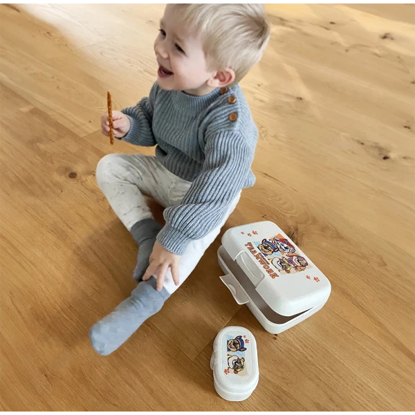 BEIGE FOOD CONTAINER PAW PATROL