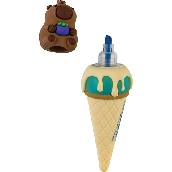 MINI HIGHLIGHTER CAPYBARA - 6 COLORS