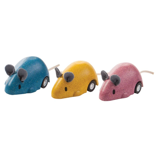 PLAN TOYS ΞΥΛΙΝΟ ΠΟΝΤΙΚΑΚΙ - 3 ΧΡΩΜΑΤΑ