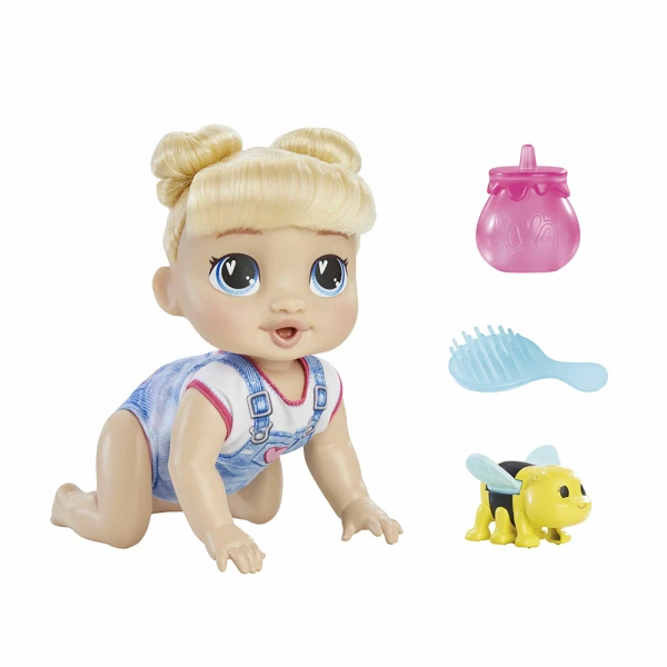 BABY ALIVE ΚΟΥΚΛΑ CRAWL \'N PLAY - HARPER HUGS