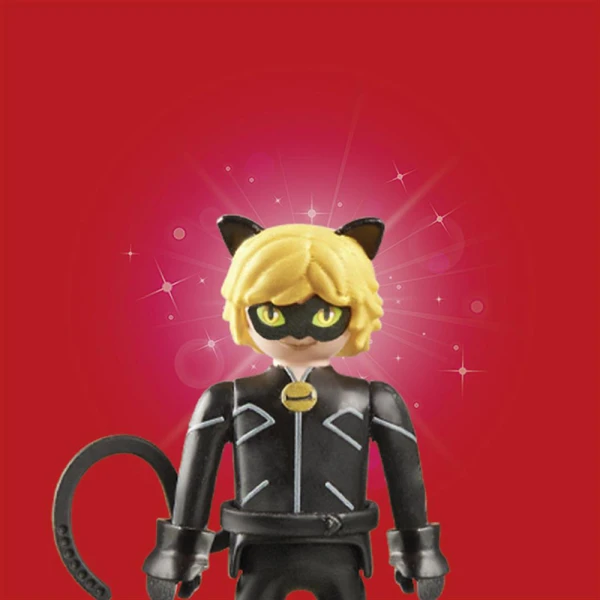 PLAYMOBIL MIRACULOUS ADRIEN & CAT NOIR 