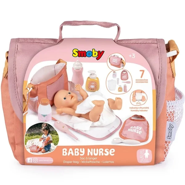 SMOBY BABY NURSE ΤΣΑΝΤΑ ΑΛΛΑΞΙΕΡΑ