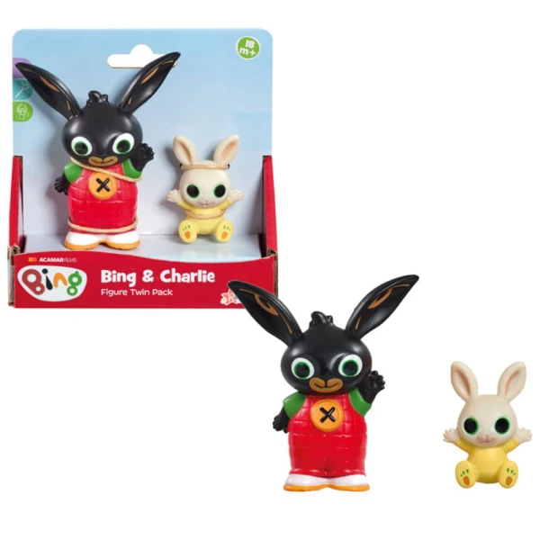 BING SET WITH 2 FIGURES - 3 DESIGNS