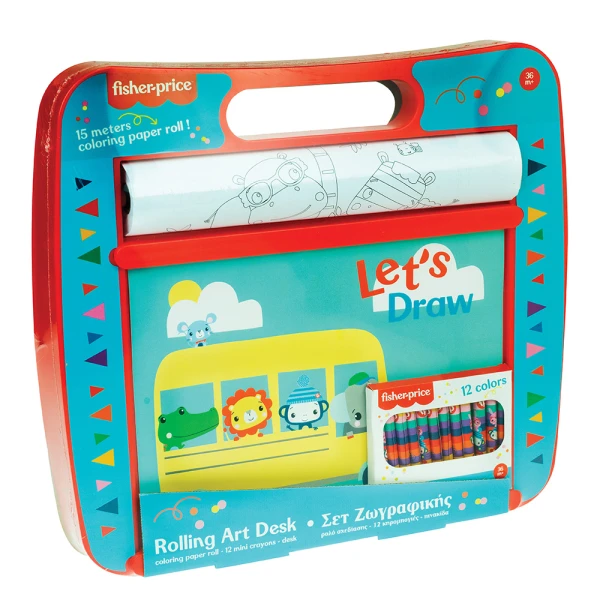 ΣΕΤ ΖΩΓΡΑΦΙΚΗΣ ROLLER FISHER PRICE