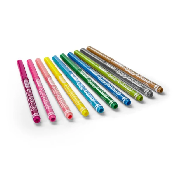 CRAYOLA SILLY SCENTS 10 ΛΕΠΤΟΙ ΠΛΕΝΟΜΕΝΟΙ ΜΑΡΚΑΔΟΡΟΙ